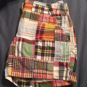 J.Crew plaid shorts